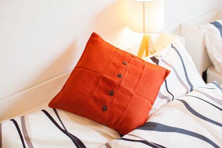 Cushion on the sofa