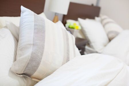Cushion on the sofa