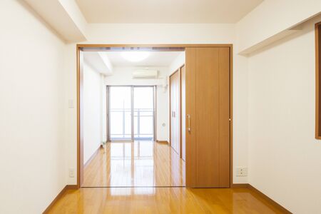 Housing view of empty roomの写真素材