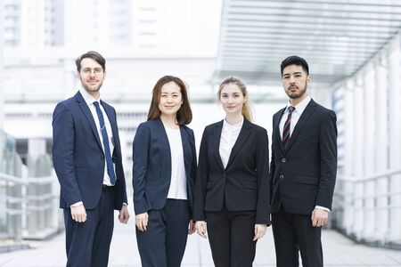 International Business Teamの写真素材