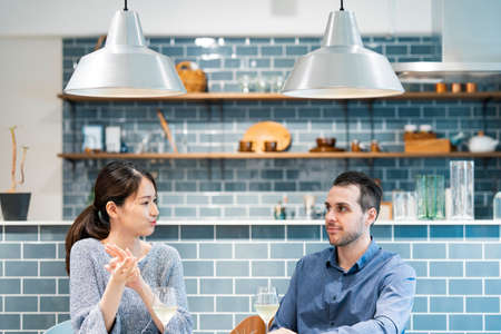 Image Photograph of Man and Woman Patterning (lovers / couples)の写真素材