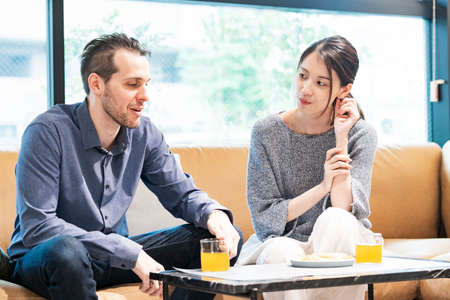 Image Photograph of Man and Woman Patterning (lovers / couples)の写真素材