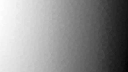 Polygon background with black, gray and white gradationの写真素材