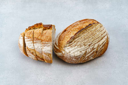 Breads cut to make it easier to eat