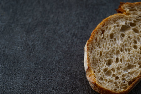 Breads cut to make it easier to eatの写真素材