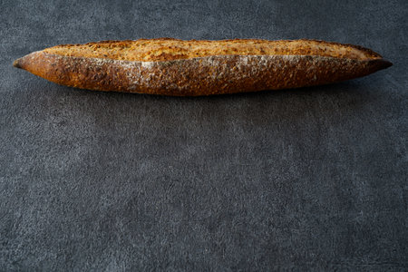 A kind of baguette of luxurious French breadの写真素材