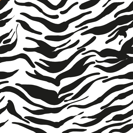 Seamless texture of white tiger skinのイラスト素材