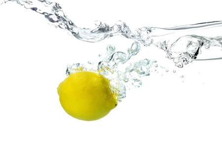  Underwater lemonの写真素材