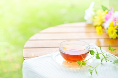 Herb teaの写真素材