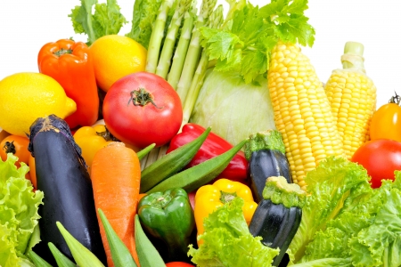 Assortment of the vegetablesの写真素材