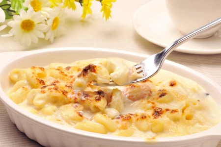 pasta gratinの写真素材