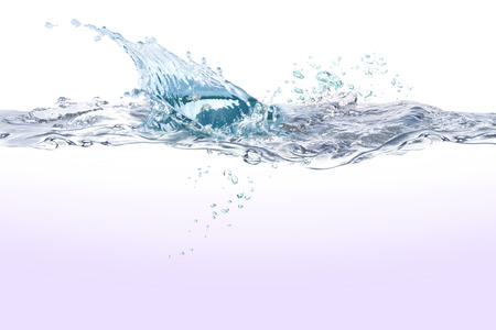Water splashの写真素材