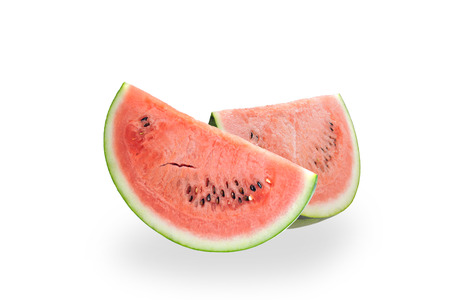 watermelon slicesの写真素材