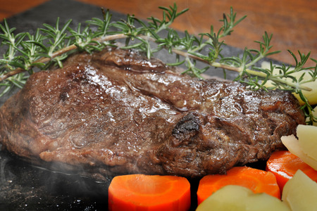 beef steakの写真素材