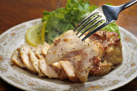 Roast chickenの写真素材