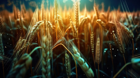 Agricultural technologies for growing plants. Generative Aiの素材