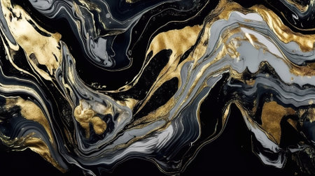 Fake painted artificial stone, marble texture, luxurious marbled surface. Generative Aiの素材