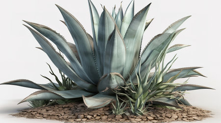 Beautiful bicolor plant details. Generative Aiの素材