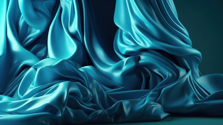 Colorful knitted fabric - art background. Generative Aiの素材