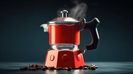 Alternative brewing methods, Bright color. Generative Aiの素材