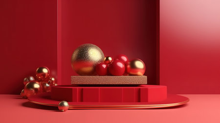 Beauty product, cosmetic presentation. Generative Aiの素材