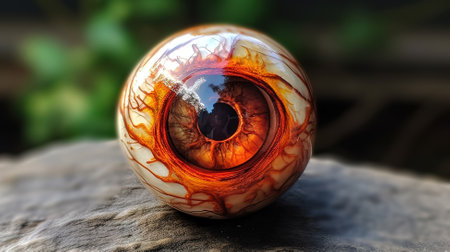 The artificial eye, Bright color. Generative aiの素材
