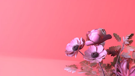 Reusable menstrual cup product with flowers. Generative aiの素材