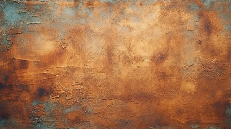 Rusty metallic textured wallpaper. Generative AIの素材