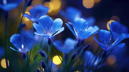 Orchid flower against gradient backgroundの素材