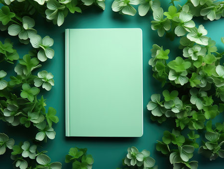 St patrick day items top viewの素材
