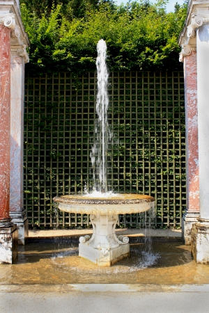 Fountain in the Versailles Gardensの写真素材