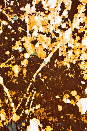 Rusty metal plate as backgroundの写真素材