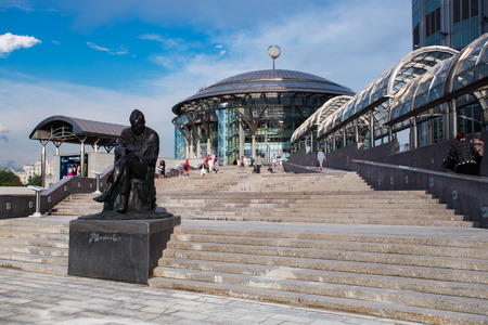 Moscow, Russia - June 03, 2016: National Philharmonic of Russia buildingのeditorial素材