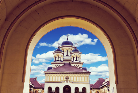 Alba Iulia coronation cathedral, dedicated to the Holy Trinity was built with the support of the...