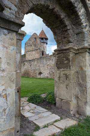 Cistercian order monastery abandoned in Carta, Sibiu county, in Romaniaの写真素材