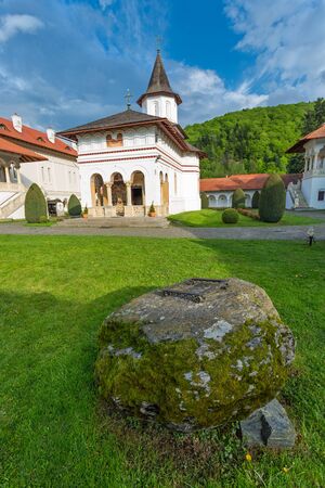 Sambata de Sus orthodox monastery in Romaniaの写真素材