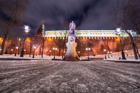 Monument to Alexander I in Moscowの写真素材