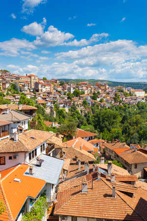Veliko Tarnovo, touristic city in Bulgariaの写真素材
