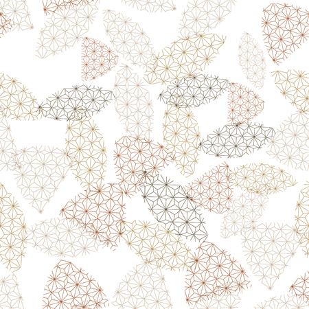Japanese pattern vector geometric background for for template, cover page design, backdrop, card, poster.のイラスト素材