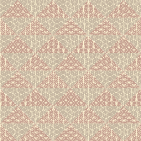 Japanese pattern vector. Geometric background.のイラスト素材
