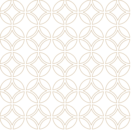 Japanese pattern vector. Gold geometric background texture. Oriental pattern.のイラスト素材