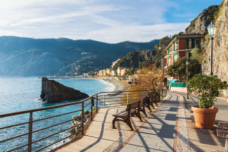 Monterosso al Mare, Liguria, Italy: The largest of the five centuries-old seaside villages of the...