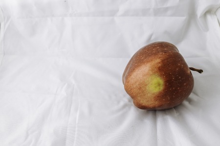 Apple. red. on a white background. background image. for advertising. to paste the textの写真素材