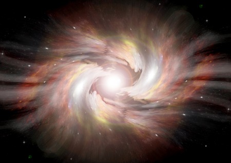 Stars of a planet and galaxy in a free space