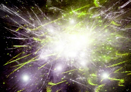 Stars of a planet and galaxy in a free space