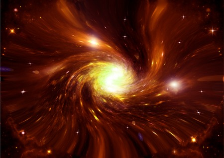 Stars of a planet and galaxy in a free space