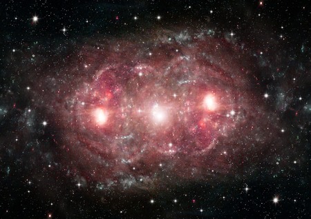 galaxy in a free space