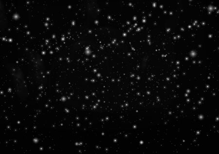 Stars of a planet and galaxy in a free space
