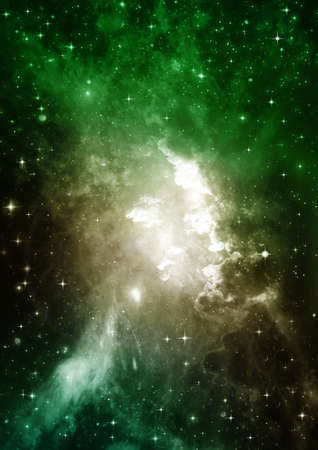 Stars of a planet and galaxy in a free spaceの写真素材