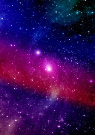 Stars of a planet and galaxy in a free space Elements of this image furnishedの写真素材